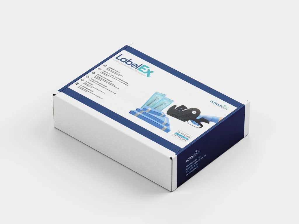 LABELEX Label Dispenser Sterilization Load ID Applicator STARTER KIT w/ User Initials (MI) - Image 3