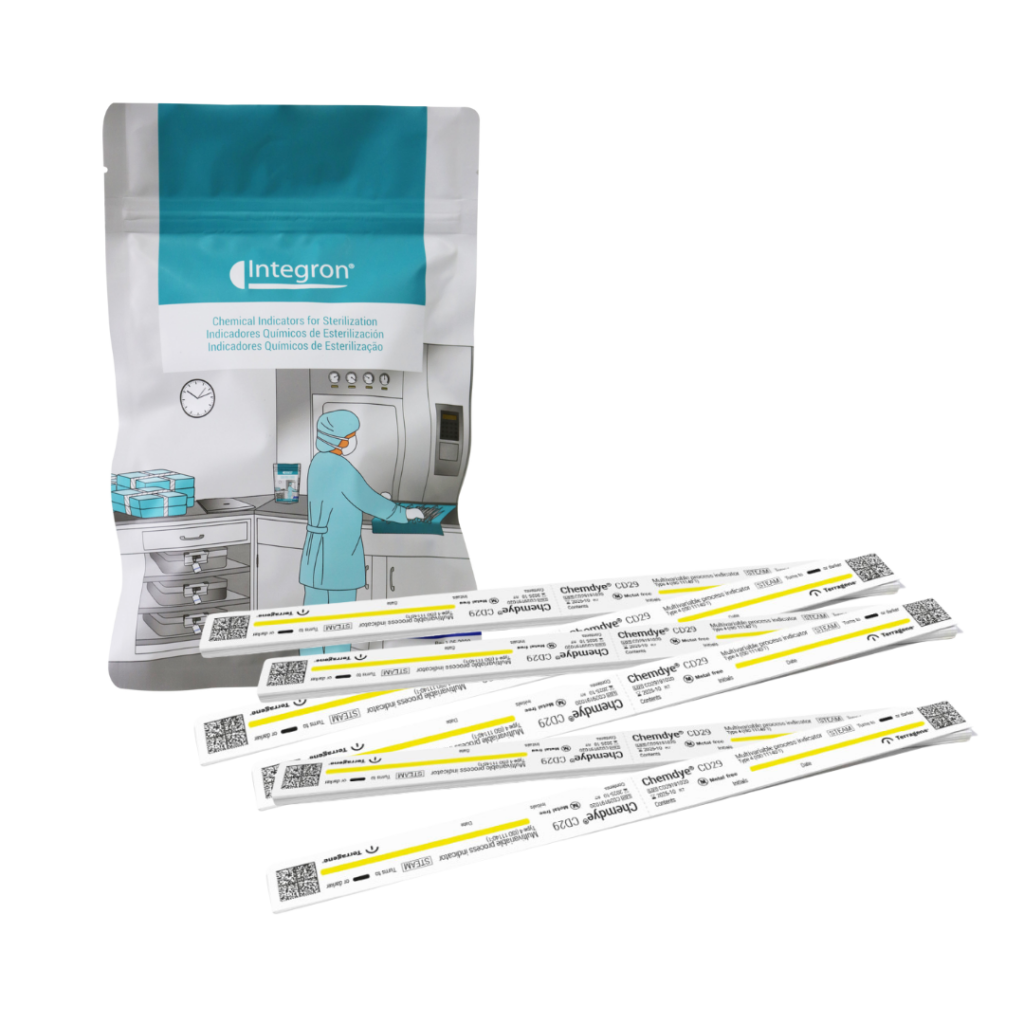 MultiVariable Chemical Indicator Twin Strips Steam 500 Indicators AdvanTech Sterilizers