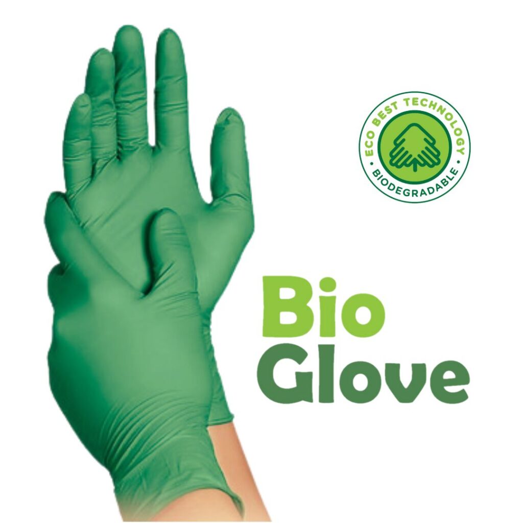BioGlove (Green) Biodegradable Nitrile Glove 100/Box AdvanTech