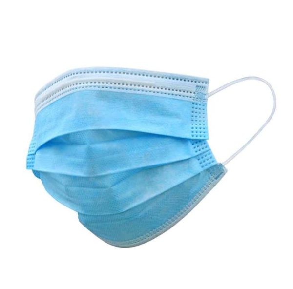 Aurelia-level-3-earloop-mask-blue-box-and-mask
