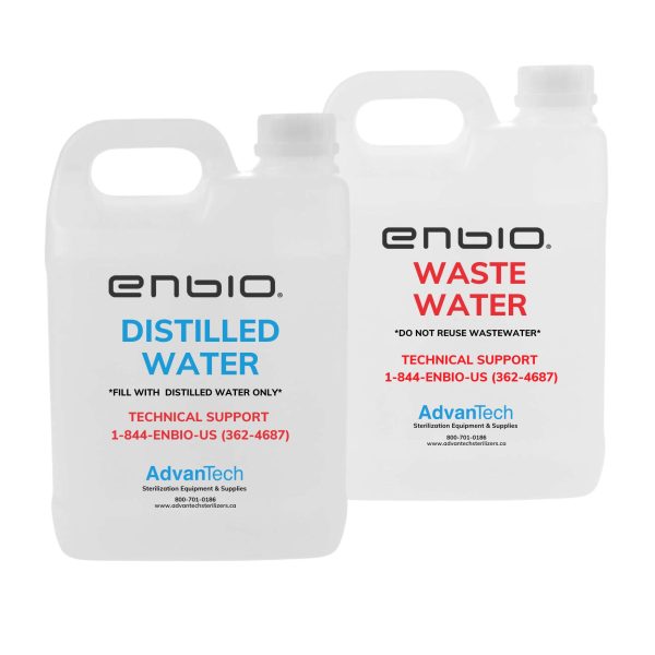 Enbio Distilled / Waste Water Bottle Kit