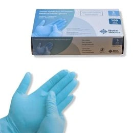PPE Turqouise Nitrile Gloves